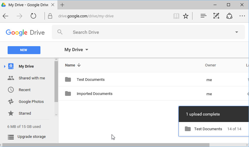 How to Import and Export Documents in Google Drive